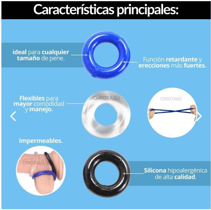 Anillo Retardante Masculino APR003