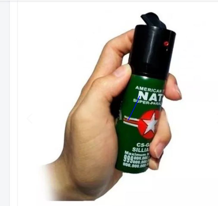 Gas pimienta 40ml spray defensa persona