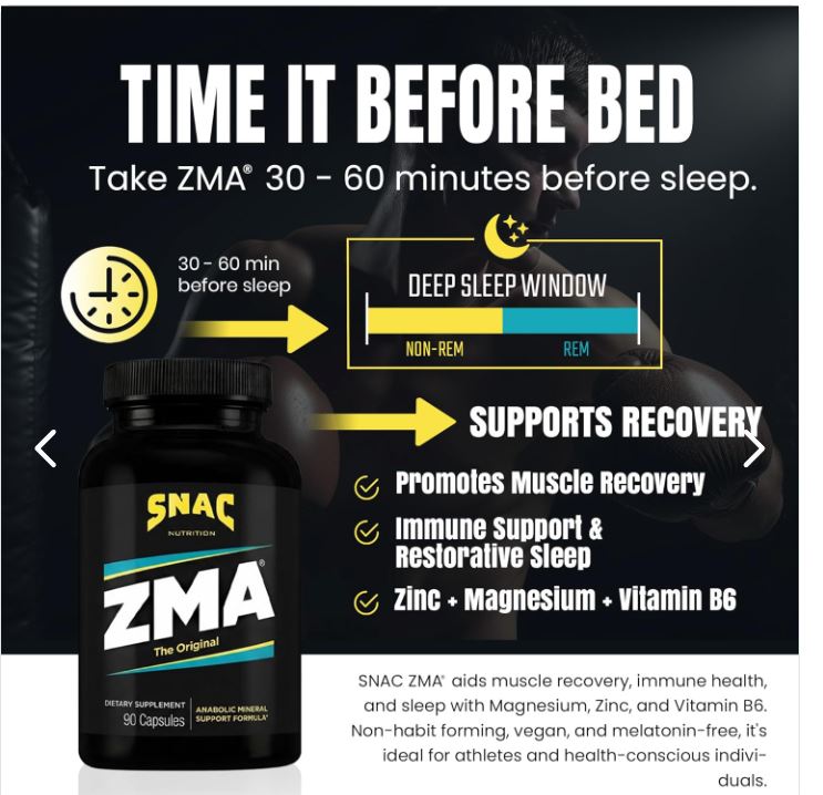 SNAC NUTRITION ZMA