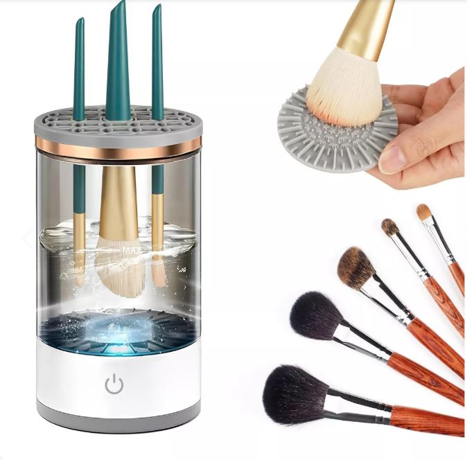 Limpiador De Brochas De Maquillaje Elect