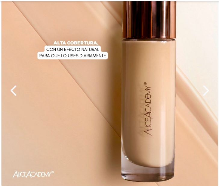 MAQUILLAJE BASE ULTRA HD ALICE ACADEMY