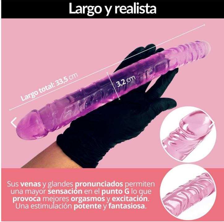 Dildo Doble Penetracion Realista DIL112