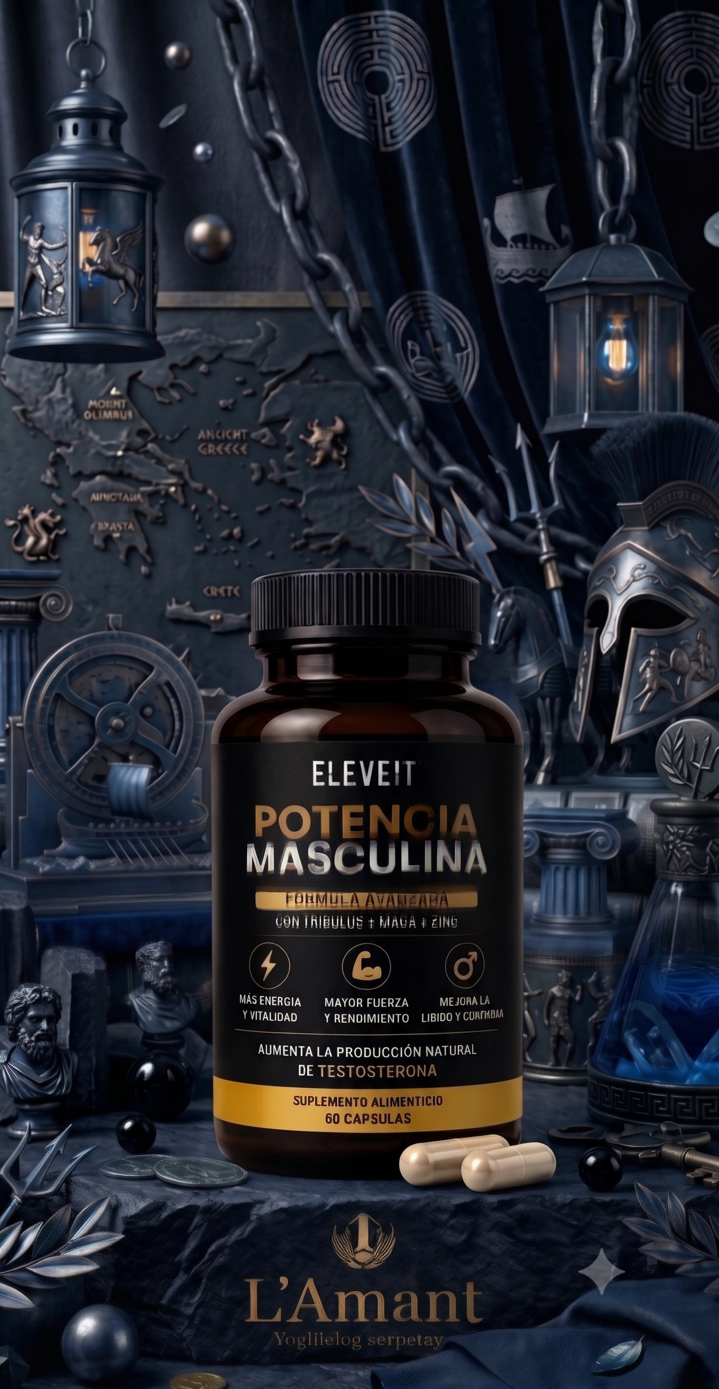 ELEVEIT Potenciador masculino + OBSEQUIO