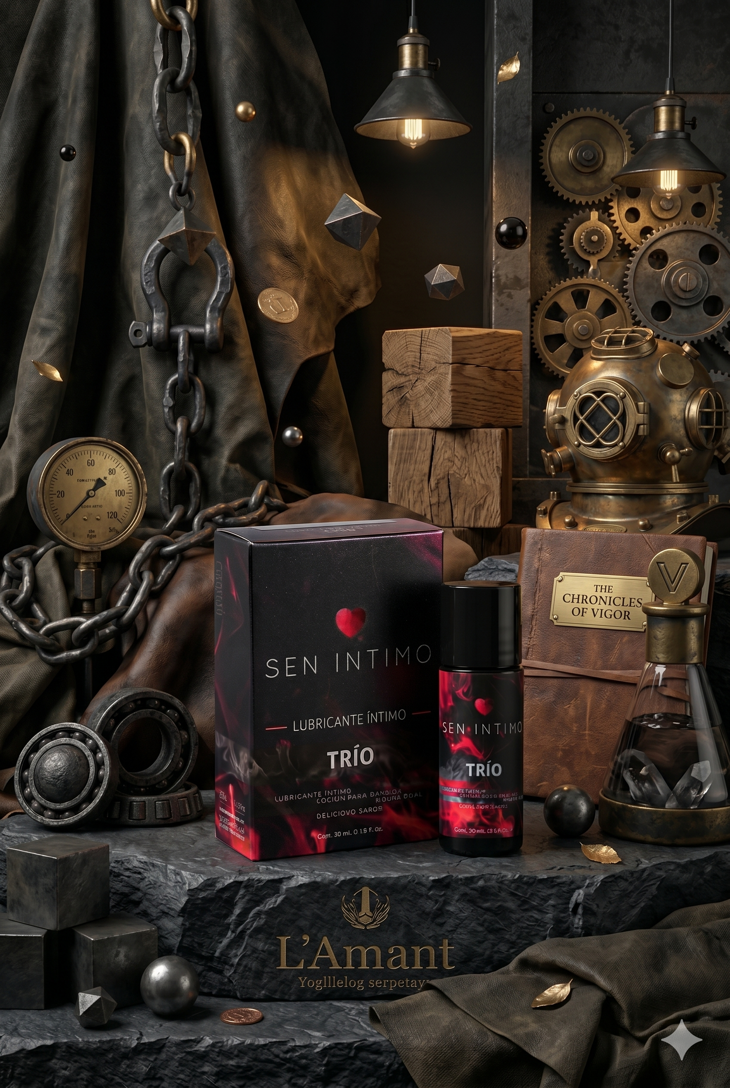 Lubricante Trio 3 En 1 Sexo Oral  LUB017