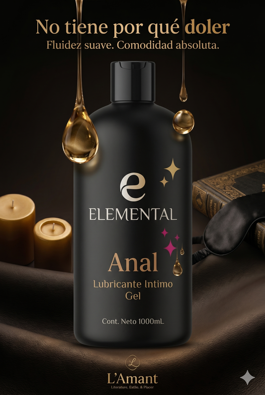 Lubricante Anal Premium Gel Agua ELE009